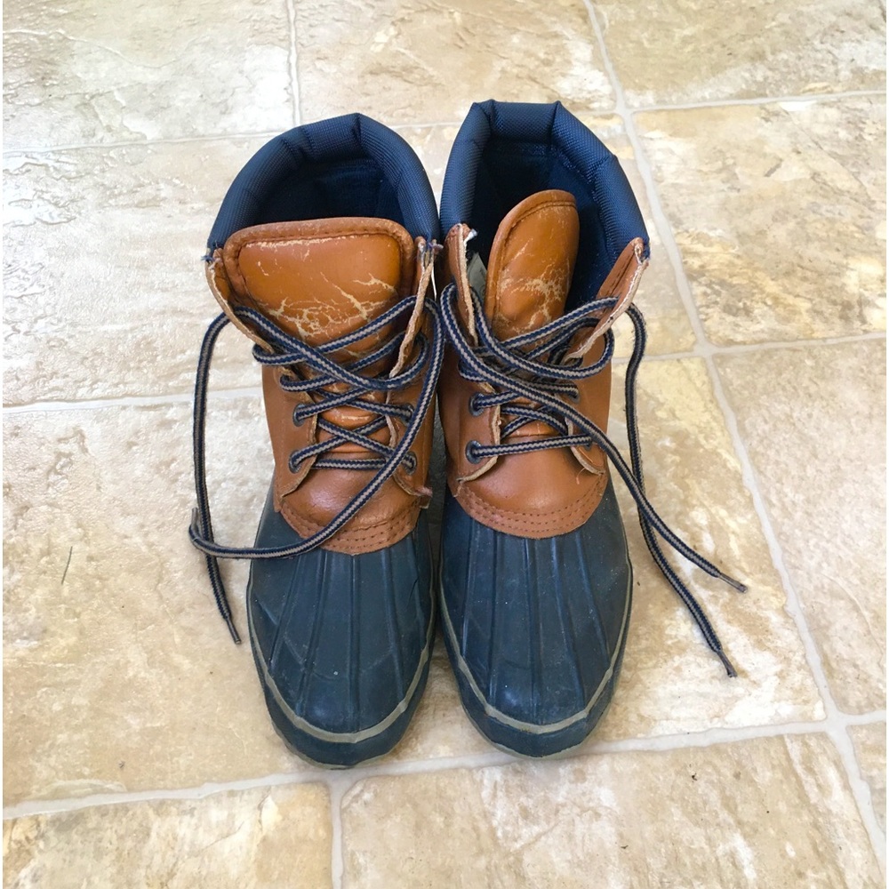 Winter snow duck boots